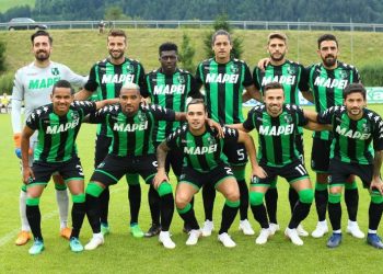 Sassuolo_schierato_amichevole_lapresse_2018