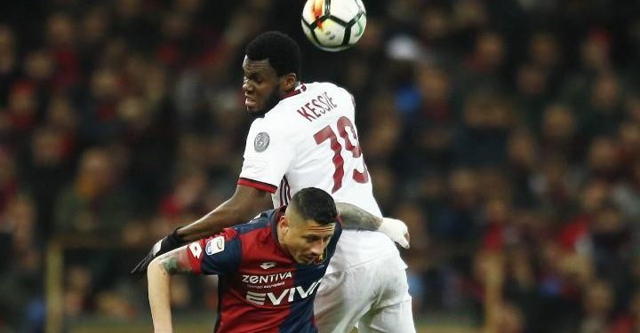 Kessie_Lapadula_Milan_Genoa_lapresse_2018