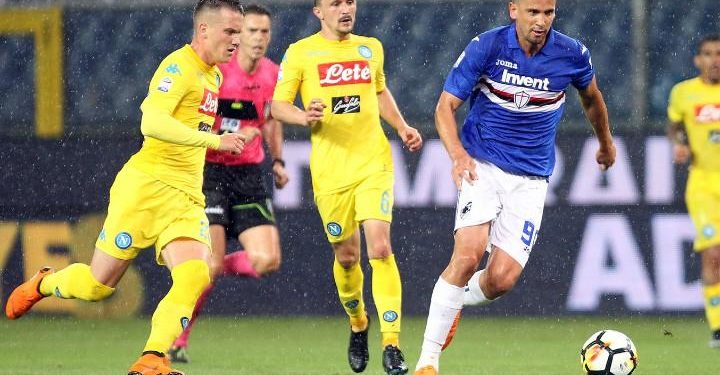 Ramirez_Zielinski_Mario_Rui_Sampdoria_Napoli_lapresse_2018