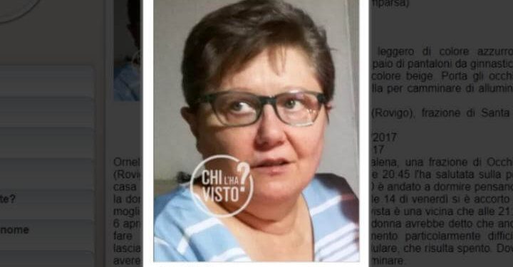 ornella_paiato_scomparsa_rovigo_chilhavisto_twitter_2018