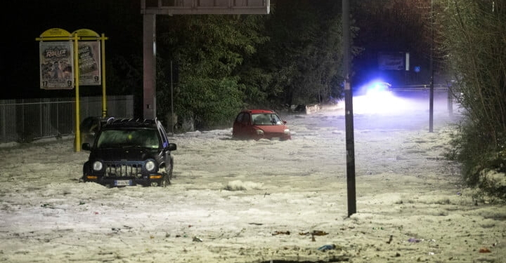 grandine_roma_maltempo_meteo_pioggia_lapresse_2018