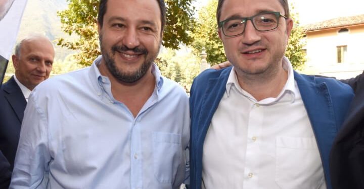 salvini_fugatti_trentino_trento_lega_lapresse_2018