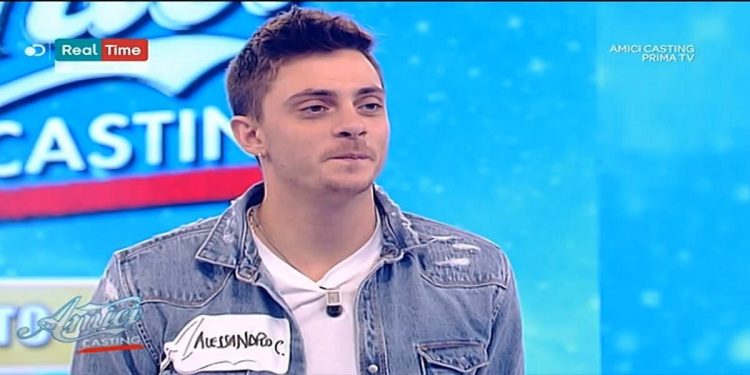 Alessandro Casillo ai casting di Amici 18