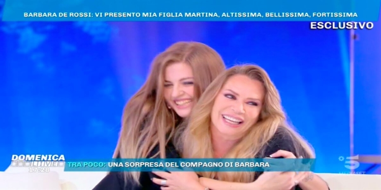 Martina Tesanovic, la figlia di Barbara De Rossi a Domenica Live