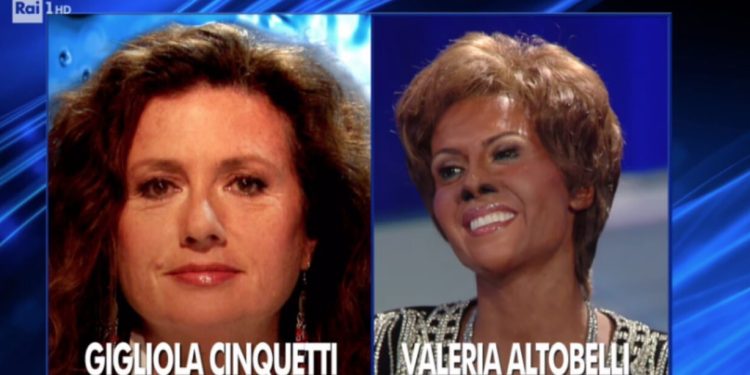 Valeria Altobelli è Gigliola Cinquetti, Tale e Quale Show