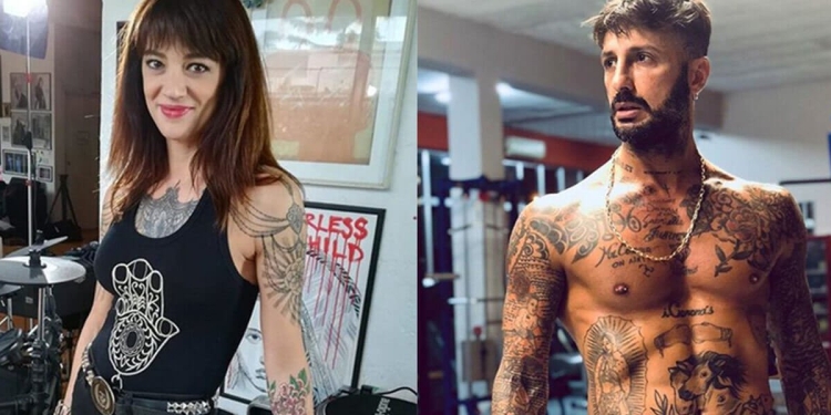 Asia Argento e Fabrizio Corona