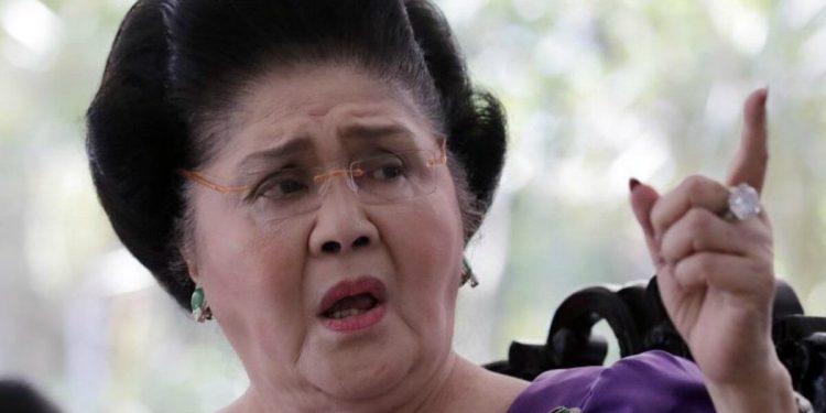 L'ex first lady Imelda Marcos