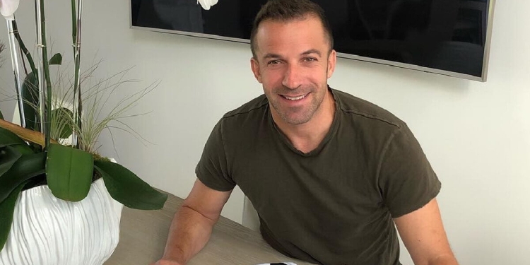 Alessandro Del Piero, scatto da Instagram