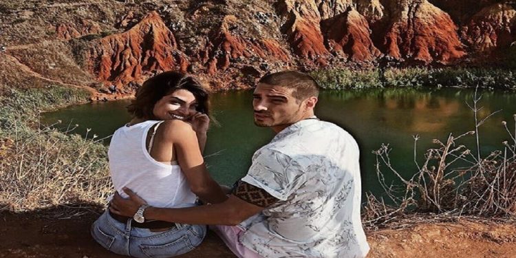 Nicole Mazzocato e Fabio Colloricchio, foto da Instagram