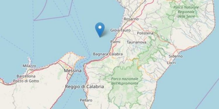 Terremoto oggi in Calabria