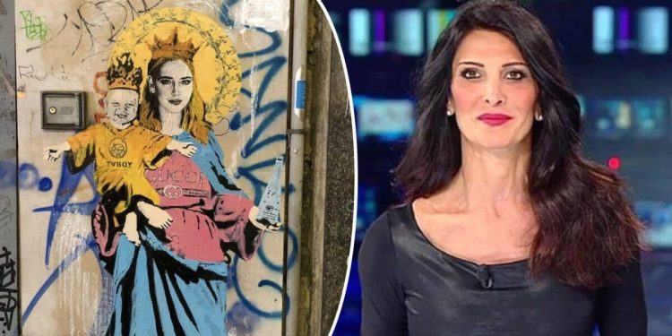 Chiara Ferragni, dal murales di Tv Boy al botta e risposta con Elena Guarnieri