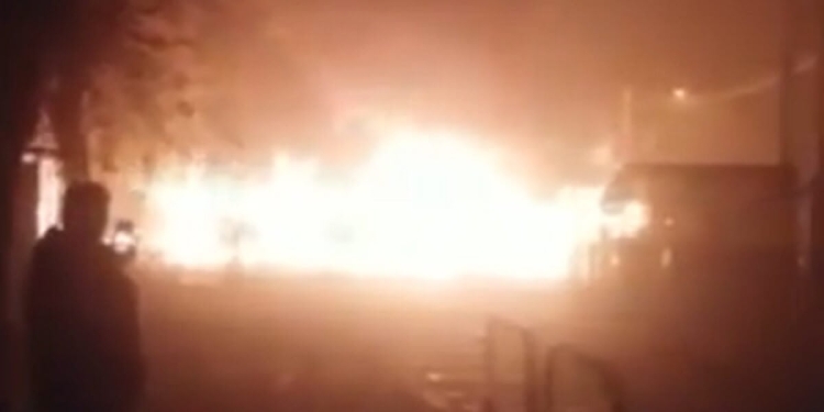 Bus Ciriè incendiati