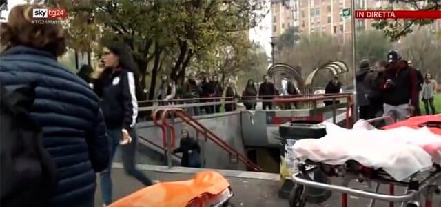 Metropolitana Milano, incidente