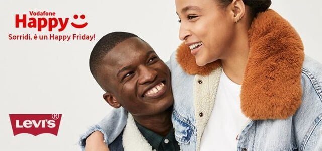 Vodafone Happy Friday, regalo Levi's