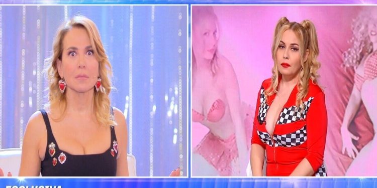 Lisa Fusco e Barbara d'Urso a Pomeriggio 5