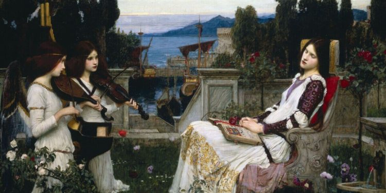 "Santa Cecilia" di John William Waterhouse