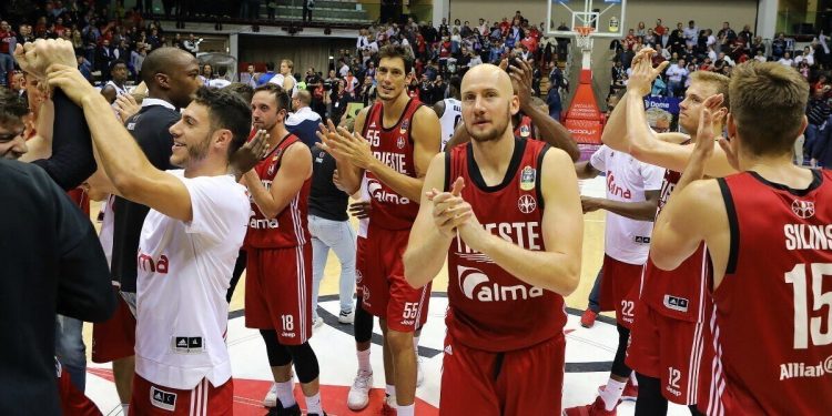 Diretta Trieste basket Serie A1 26^ giornata (Foto LaPresse)