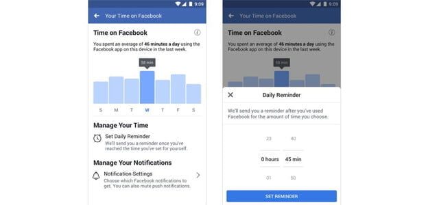 Facebook, arriva la nuova funzione timer