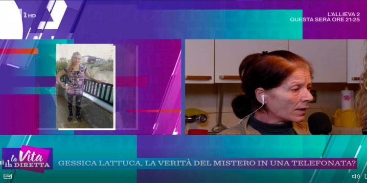 Gessica Lattuca, la mamma a La Vita in Diretta