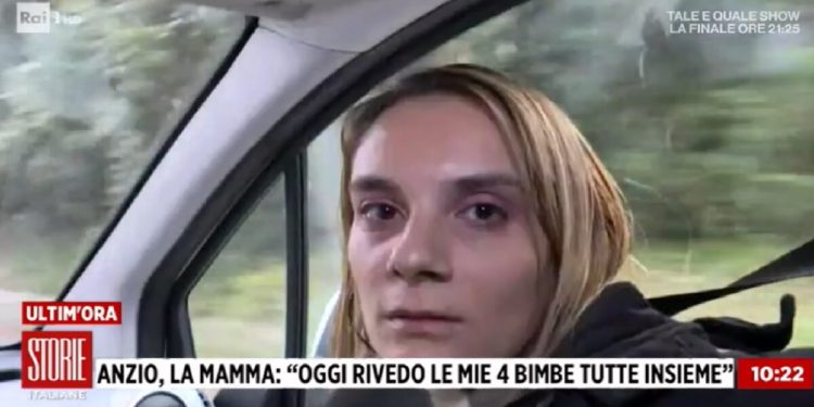 Loredana, la mamma di Anzio