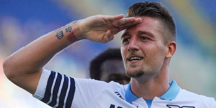 Milinkovic Savic, scatto su Instagram