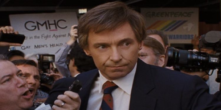 The Front Runner, una scena del film