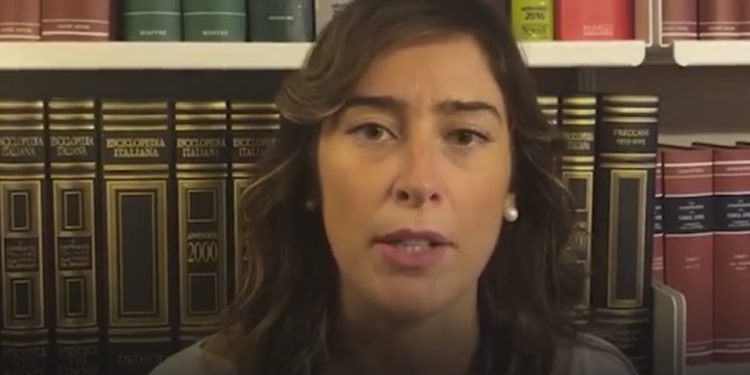 Maria Elena Boschi, video contro Di Maio