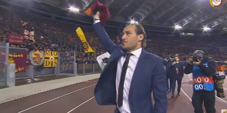 Francesco Totti nella Hall of fame Roma