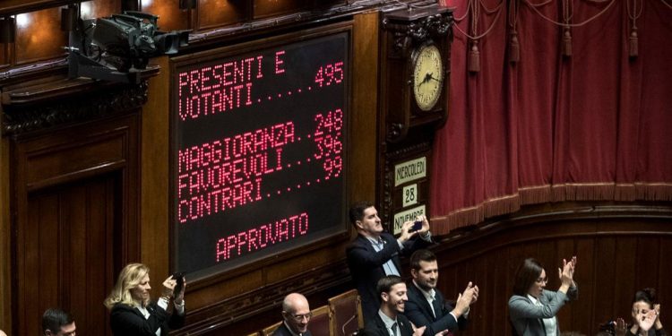 Voto sul Decreto Sicurezza