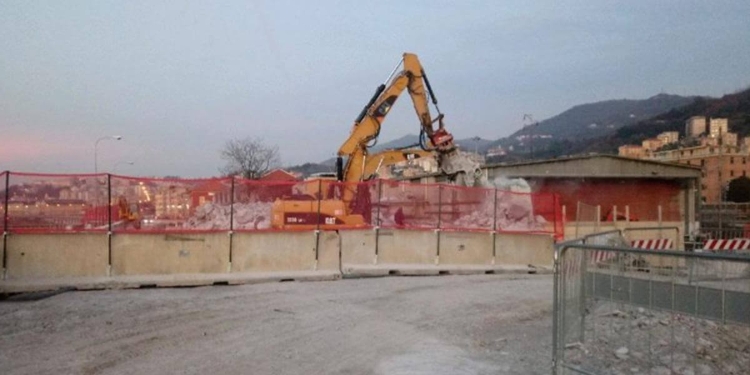 Demolizione Ponte Morandi