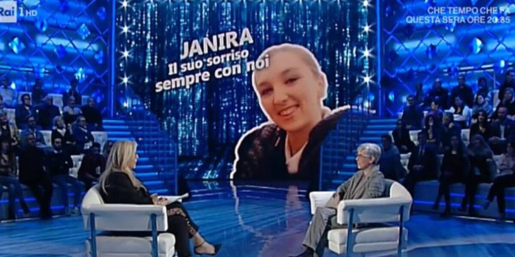 Tiziana, la madre di Janira D'Amato a Domenica In