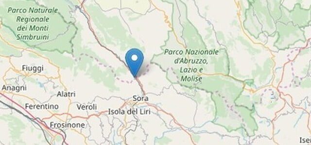 Terremoto a Sora fra Lazio e Abruzzo