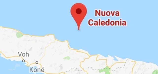 Nuova Caledonia, terremoto di M 7.5