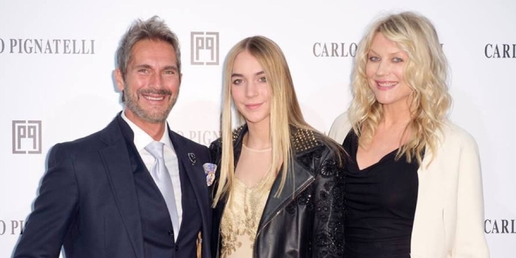 Natasha Stefanenko, Luca Sabbioni e la figlia Sasha