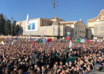 Salvini, Piazza del Popolo