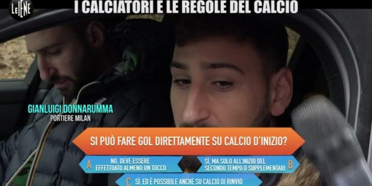 I calciatori non sanno le regole del calcio