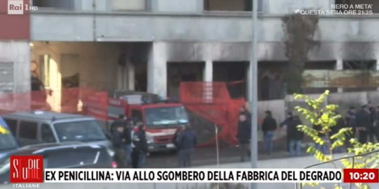 Sgombero Roma, ex fabbrica di penicillina (Storie Italiane)