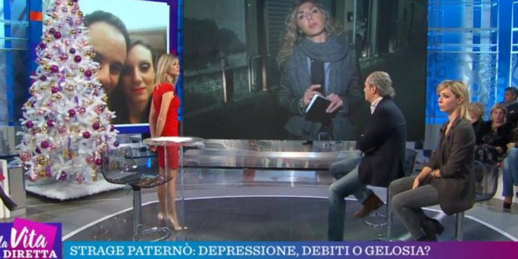 Strage di Paternò (foto da La vita in diretta, Twitter)