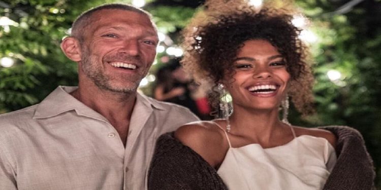 Vincent Cassel e Tina Kunakey - Foto Instagram