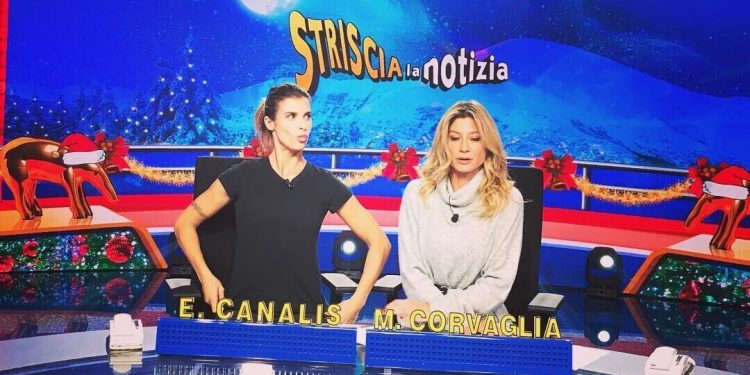 Maddalena Corvaglia e Elisabetta Canalis