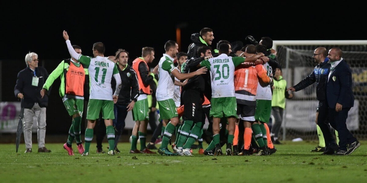 Diretta Arzachena Pisa   (Foto LaPresse)