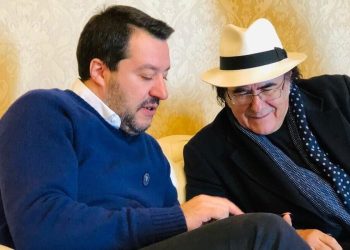 Al Bano e Matteo Salvini al Viminale