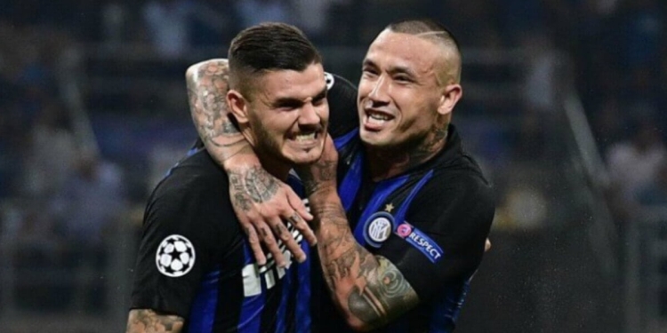 Mauro Icardi e Radja Nainggolan (La Presse)