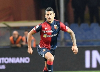 Video Genoa Brescia - Cristian Romero (Foto LaPresse)