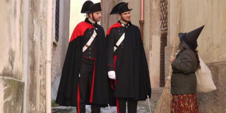 Befana fermata dai Carabinieri