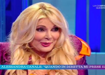 Alessandra Canale a La Vita in Diretta