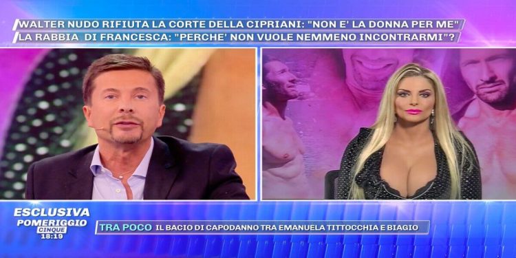 Francesca Cipriani a Pomeriggio 5