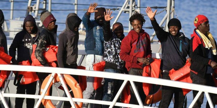 Sbarco migranti a Malta