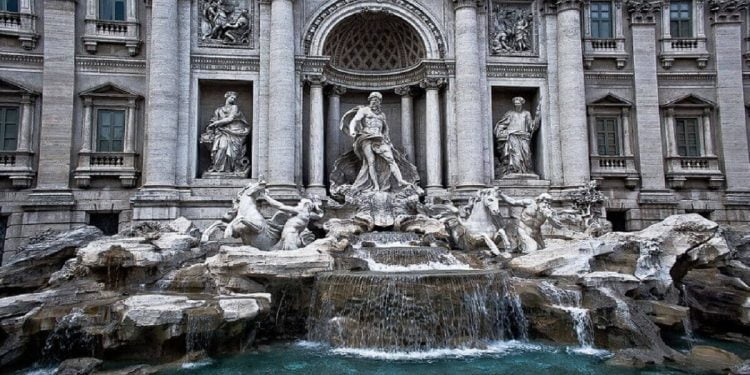 monetine fontana di trevi