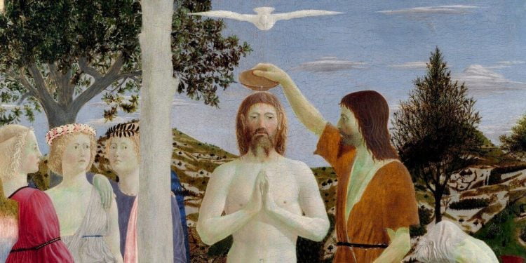 Piero della Francesca, Battesimo di Cristo (Dopo il 1451)